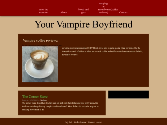 coffee screenshot