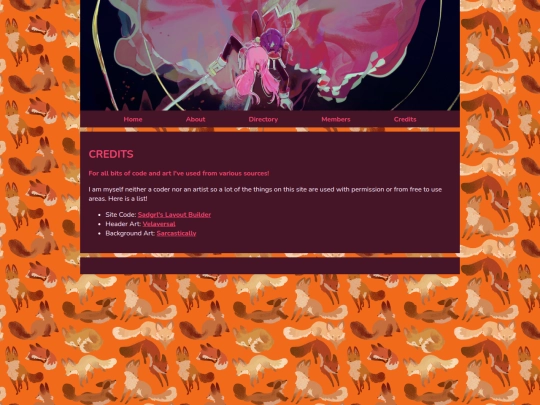 credits screenshot