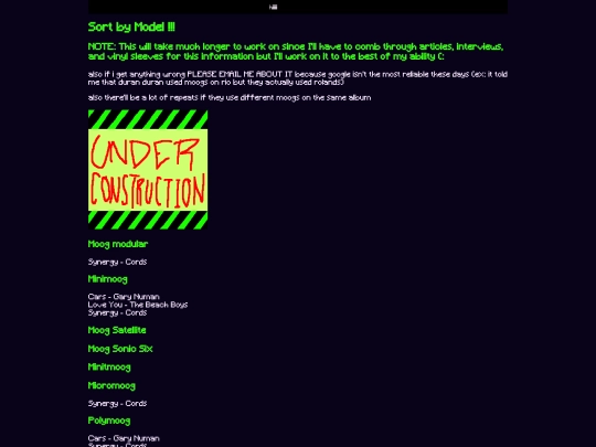 model screenshot