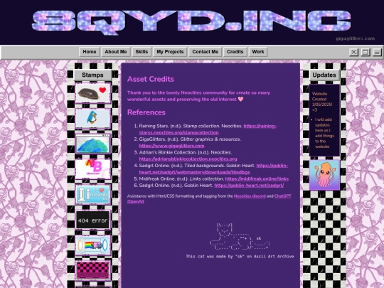 credits screenshot