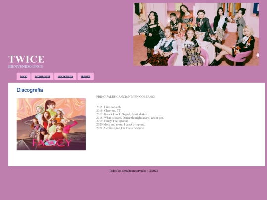 Discografia screenshot