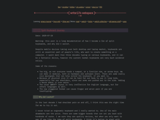 tech/split-keyboard-journey screenshot