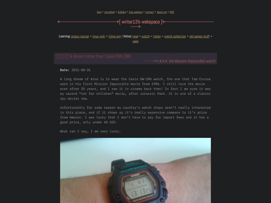 watches/dream-casio-dw-290 screenshot