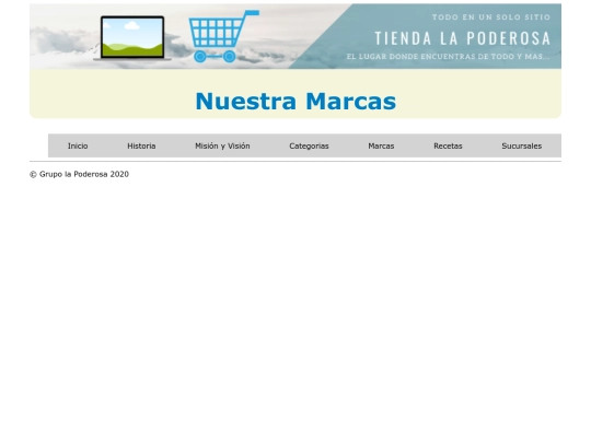 marcas screenshot