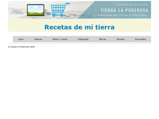 recetas screenshot