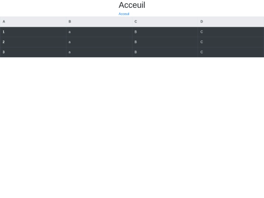 table screenshot