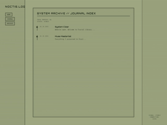 log screenshot