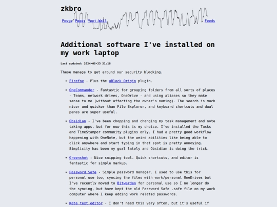 lists/software-work screenshot