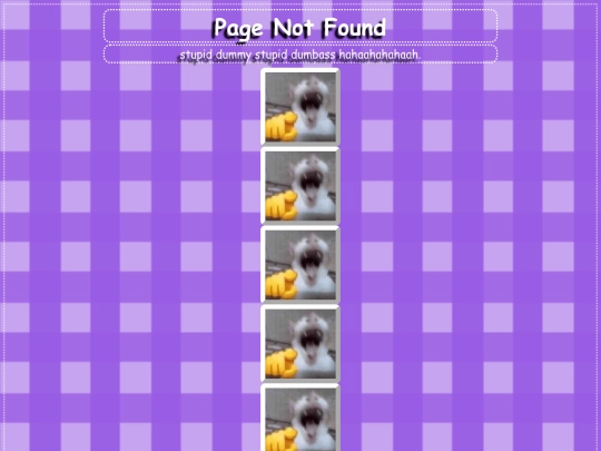 not_found screenshot