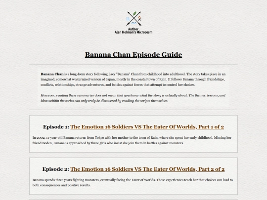 BCEpisodeGuide screenshot