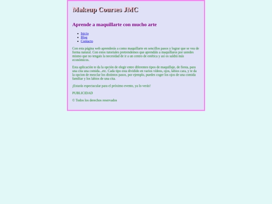 Inicio screenshot