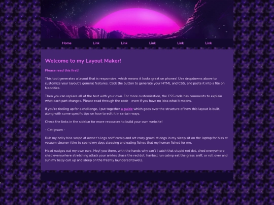 EXTEMPLATE screenshot