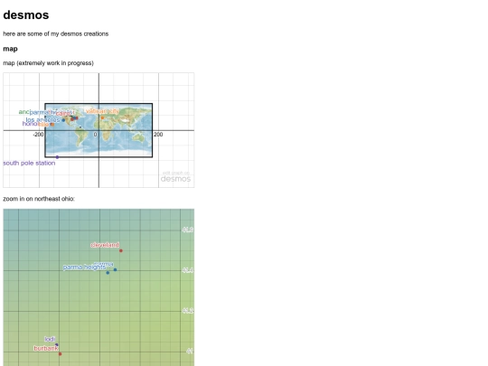 desmos screenshot