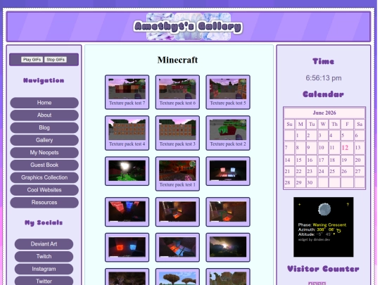 pages/Minecraft screenshot
