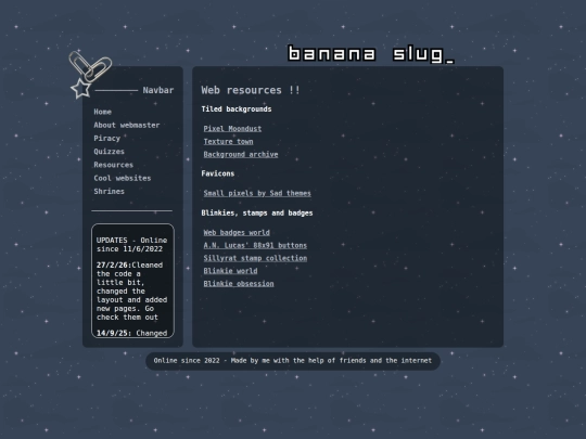 resources screenshot