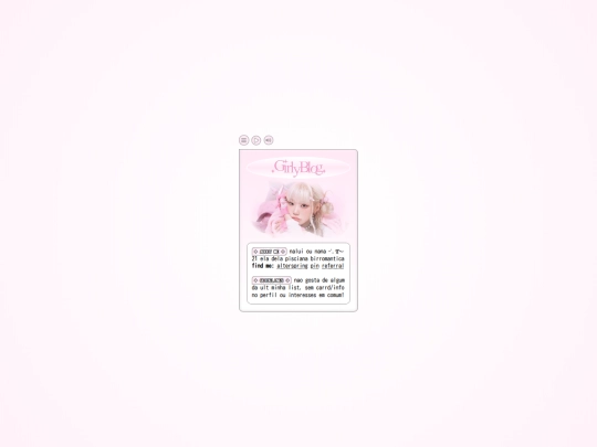 girlyblog screenshot