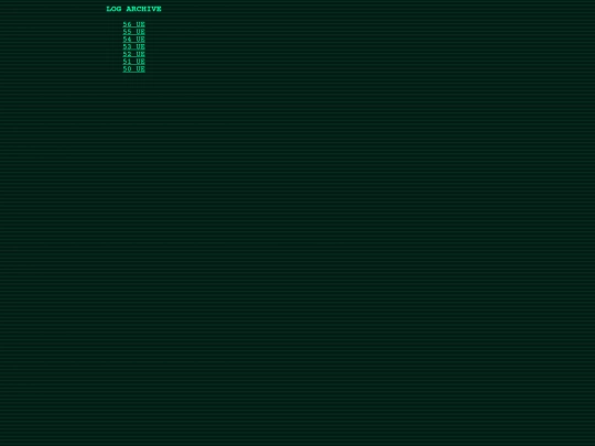 log/archive screenshot