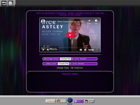 playlist_system screenshot