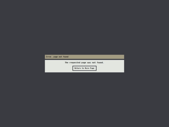 not_found screenshot