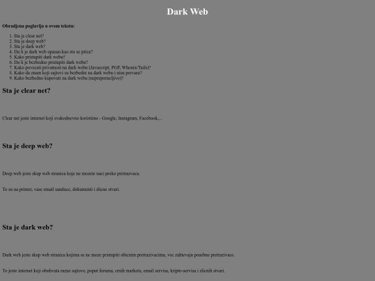 darkweb screenshot