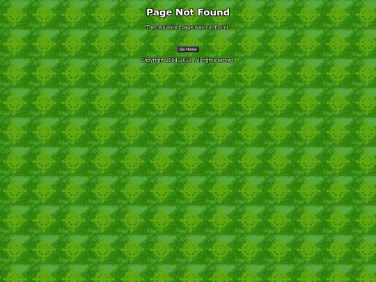 not_found screenshot