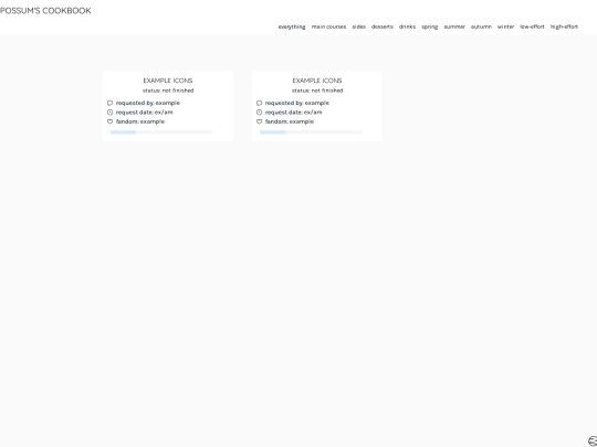 cookbook screenshot