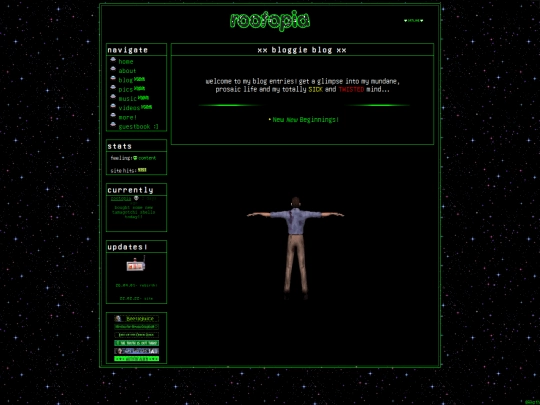 blog screenshot