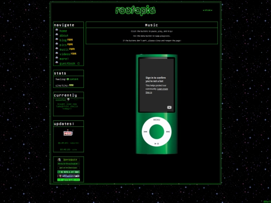 music screenshot