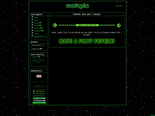 not_found screenshot