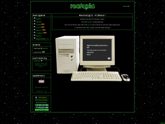videos screenshot