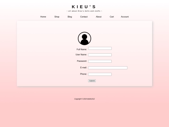 signup screenshot