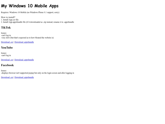 wpapps screenshot