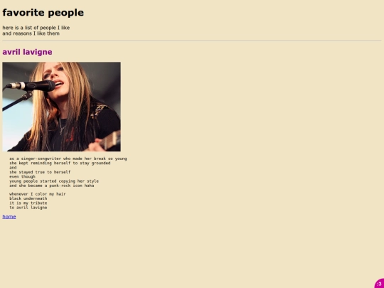 favoritepeople screenshot