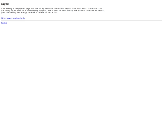 links screenshot