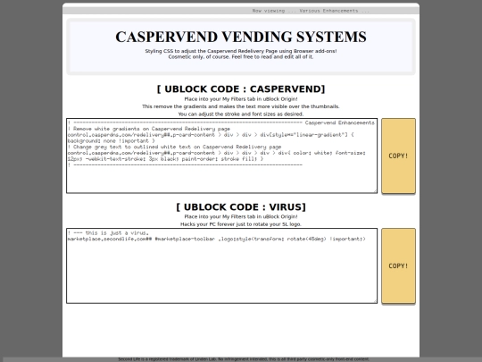 caspervend screenshot