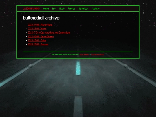 archive screenshot