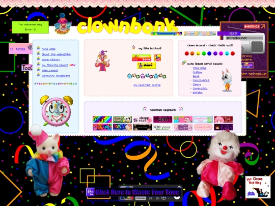 links screenshot