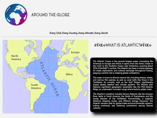 Oceans Codes/Atlantic screenshot