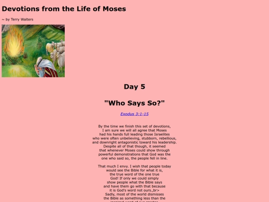 Moses Devotions/day5 screenshot