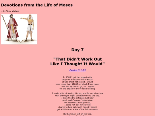 Moses Devotions/day7 screenshot