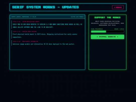updates screenshot