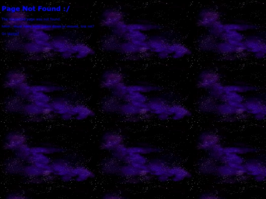 not_found screenshot