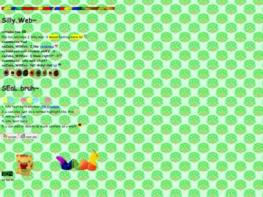 oldweb screenshot