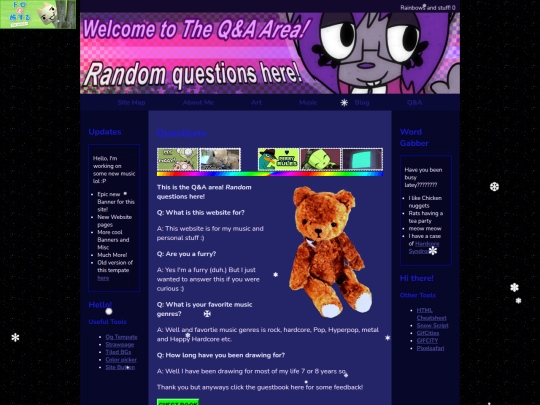 questionsmain screenshot