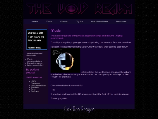 Music screenshot