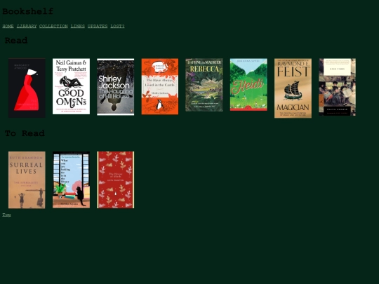 bookshelf screenshot