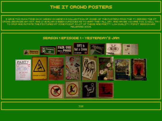 it-crowd/posters screenshot