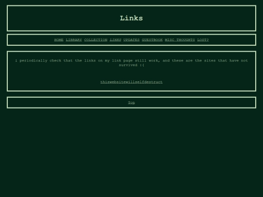 linkgraveyard screenshot