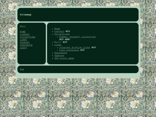 sitemap screenshot