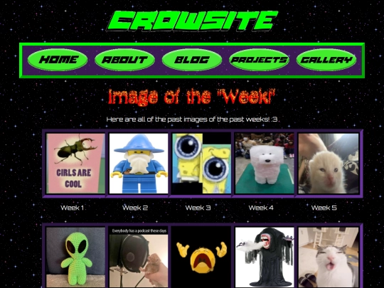 week screenshot